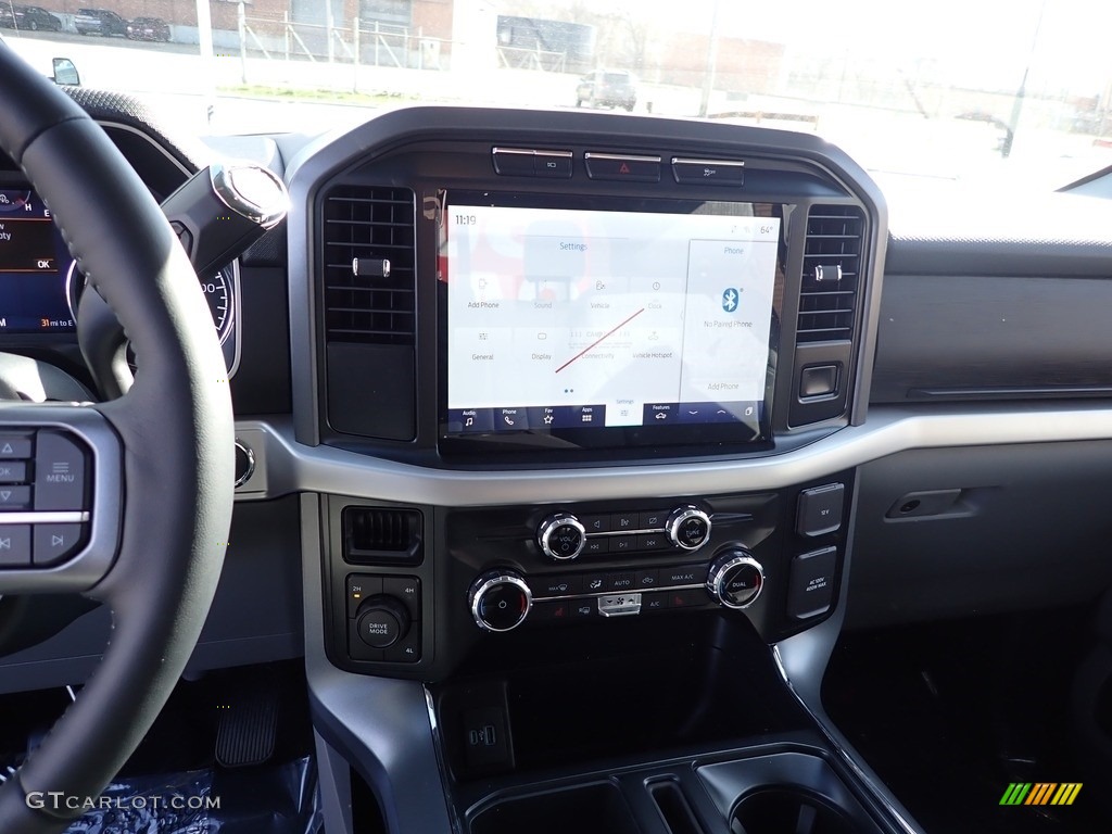 2022 F150 XLT SuperCrew 4x4 - Antimatter Blue Metallic / Medium Dark Slate photo #18