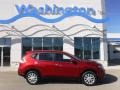 2014 Cayenne Red Nissan Rogue S AWD  photo #2