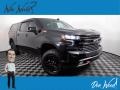 2021 Black Chevrolet Silverado 1500 LT Trail Boss Crew Cab 4x4  photo #1