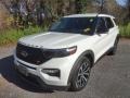 Star White Metallic Tri-Coat - Explorer ST 4WD Photo No. 3