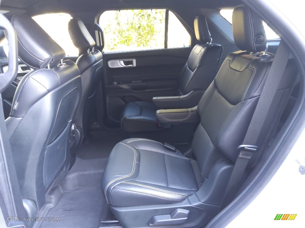 Ebony Interior 2020 Ford Explorer ST 4WD Photo #145155142