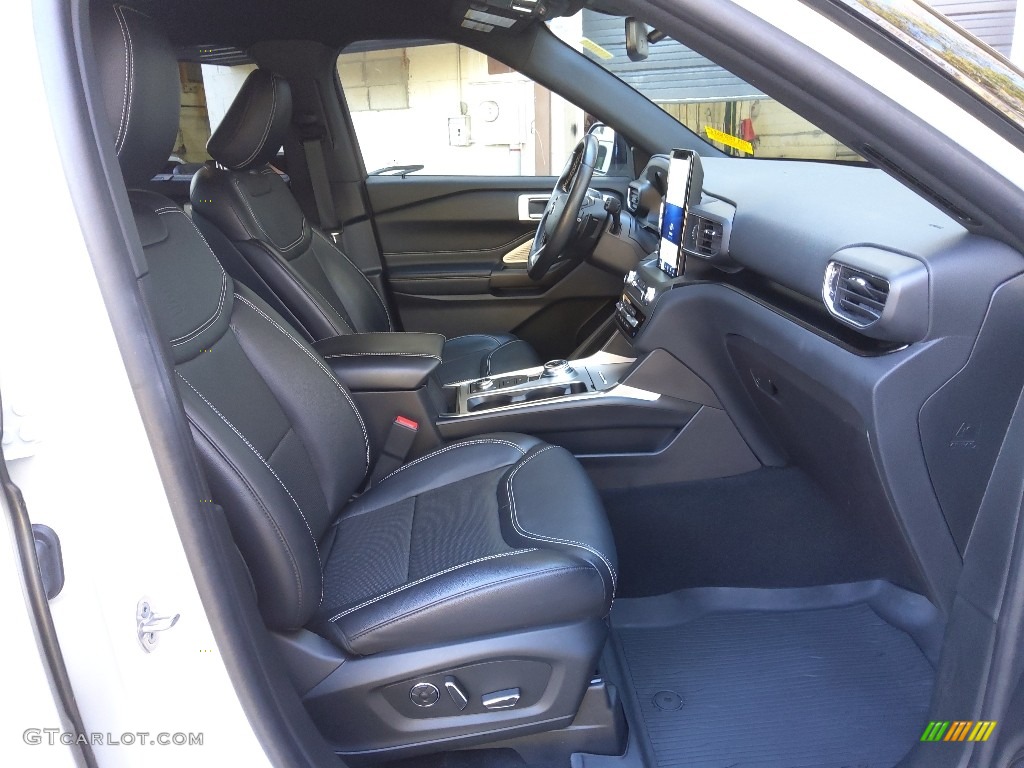 2020 Explorer ST 4WD - Star White Metallic Tri-Coat / Ebony photo #17