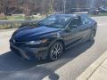 Midnight Black Metallic 2023 Toyota Camry SE AWD Exterior