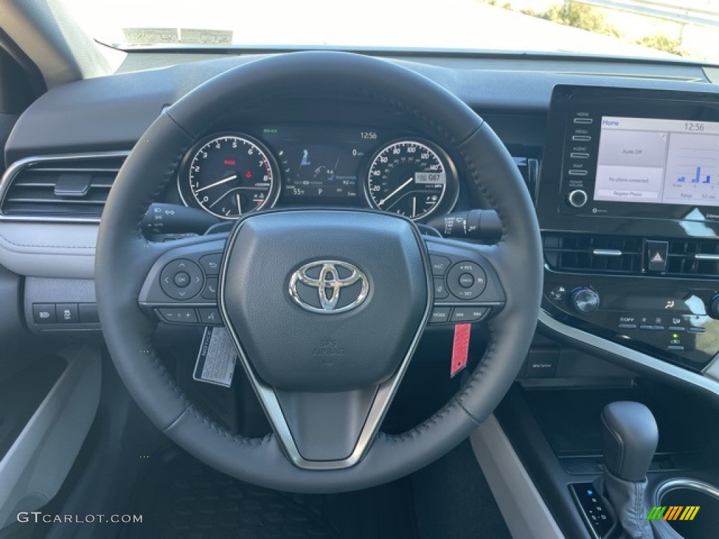 2023 Toyota Camry SE AWD Ash Steering Wheel Photo #145155388
