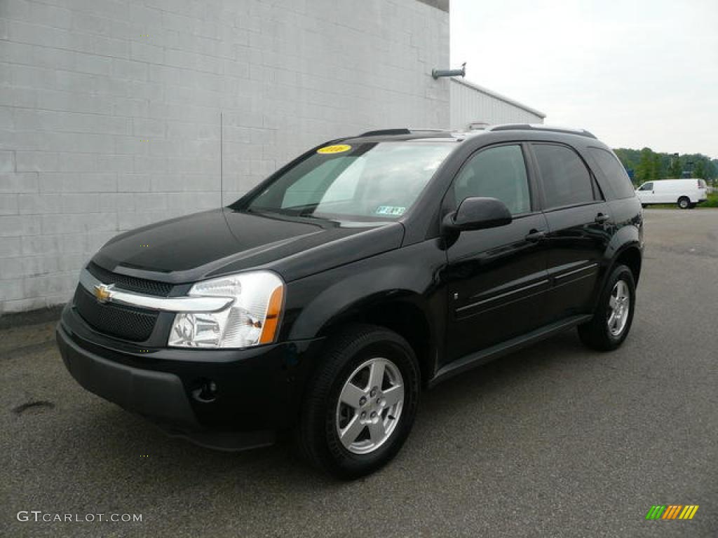 2006 Equinox LT - Black / Light Gray photo #1