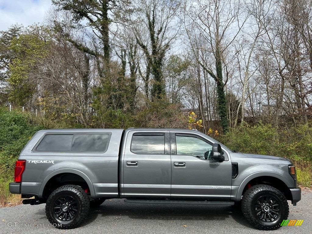 Carbonized Gray 2022 Ford F250 Super Duty Tremor Crew Cab 4x4 Exterior Photo #145155736