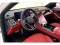 2023 Mercedes-Benz S Exclusive Carmine Red/Black Interior Front Seat Photo