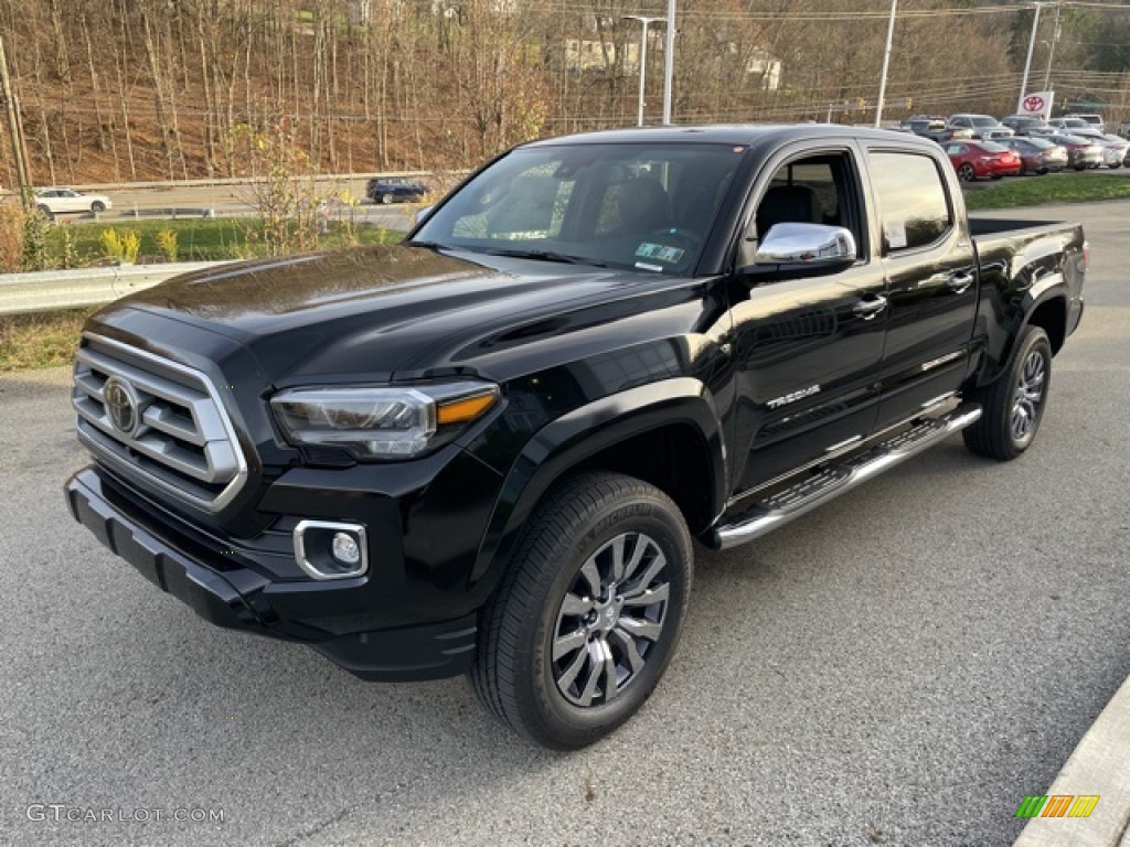 2023 Tacoma Limited Double Cab 4x4 - Black / Black photo #7