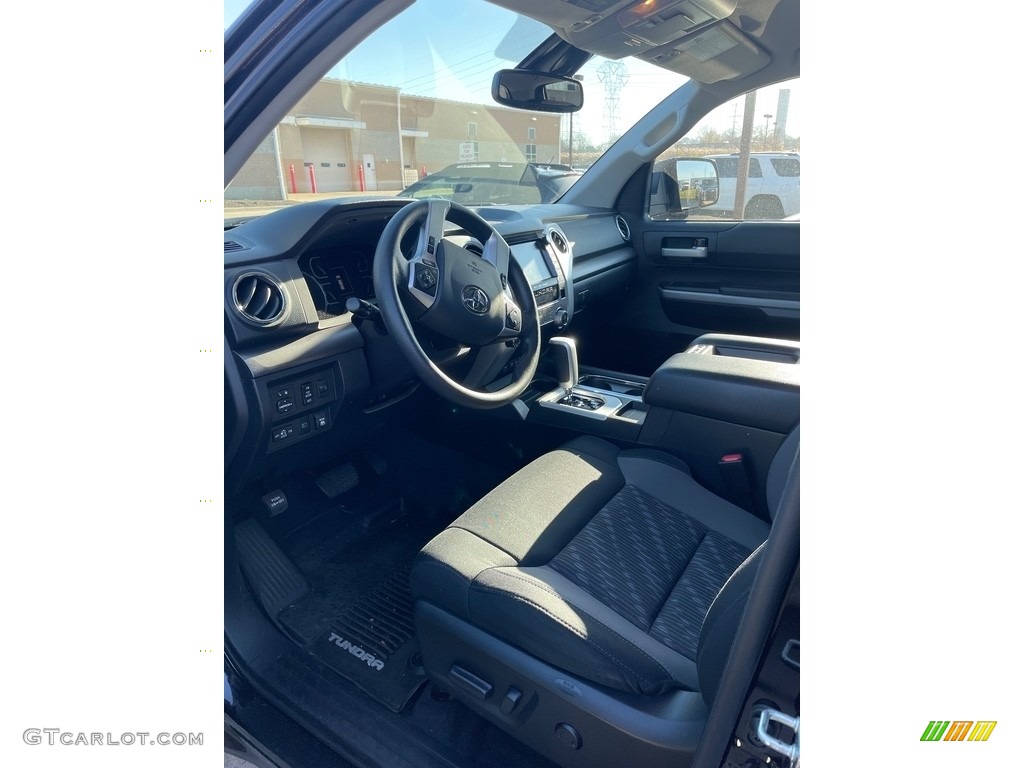 2020 Tundra SR5 CrewMax 4x4 - Midnight Black Metallic / Black photo #3