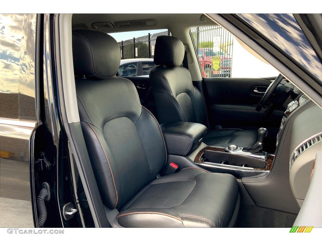 Charcoal Interior 2019 Nissan Armada Platinum 4x4 Photo #145157920