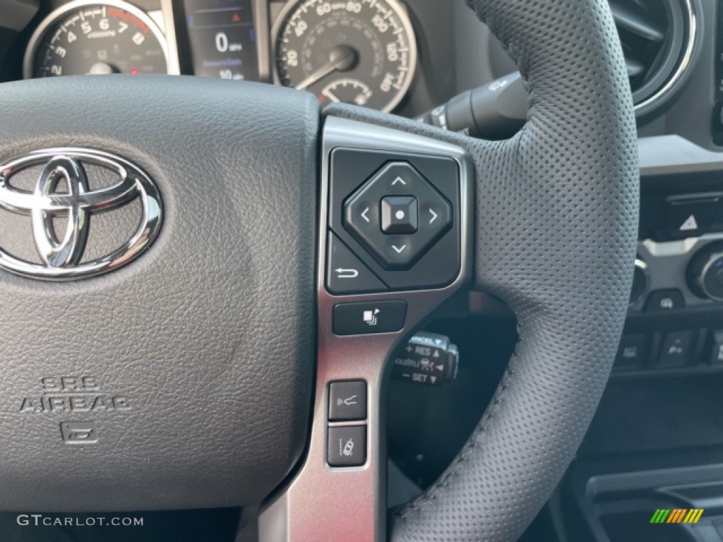 2023 Toyota Tacoma Limited Double Cab 4x4 Black Steering Wheel Photo #145158001