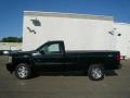 2008 Black Chevrolet Silverado 1500 LT Regular Cab  photo #3