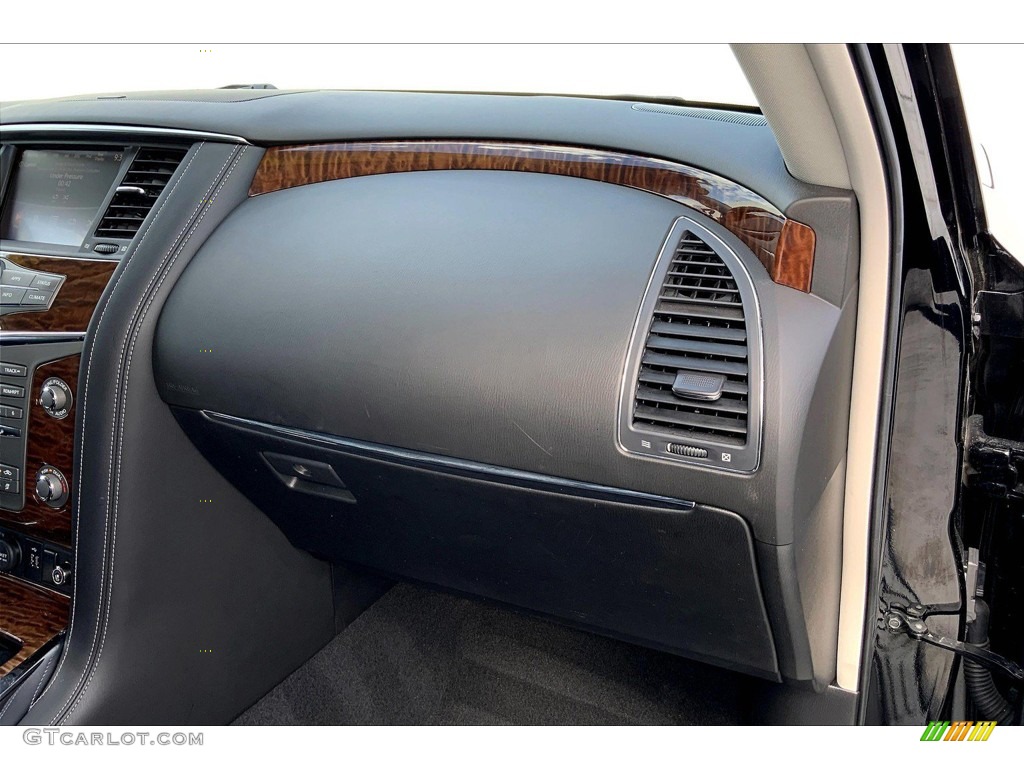 2019 Nissan Armada Platinum 4x4 Charcoal Dashboard Photo #145158178