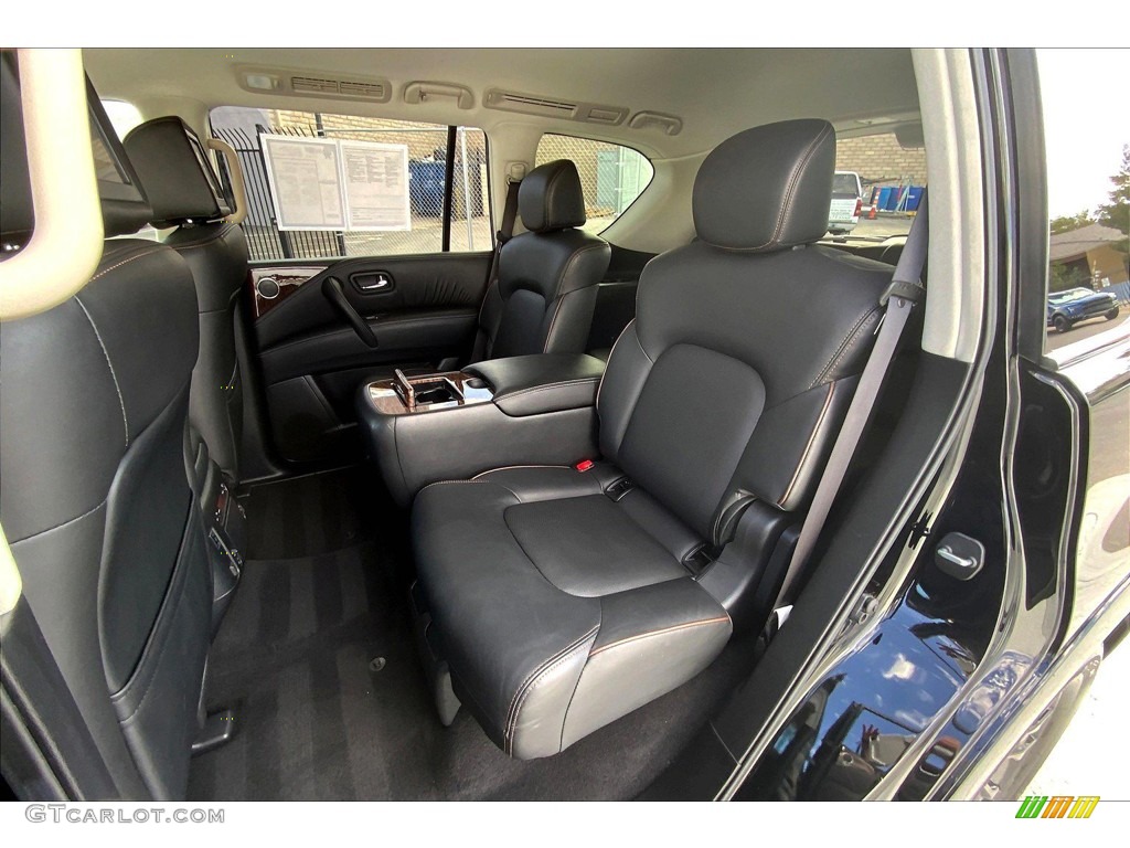 Charcoal Interior 2019 Nissan Armada Platinum 4x4 Photo #145158481