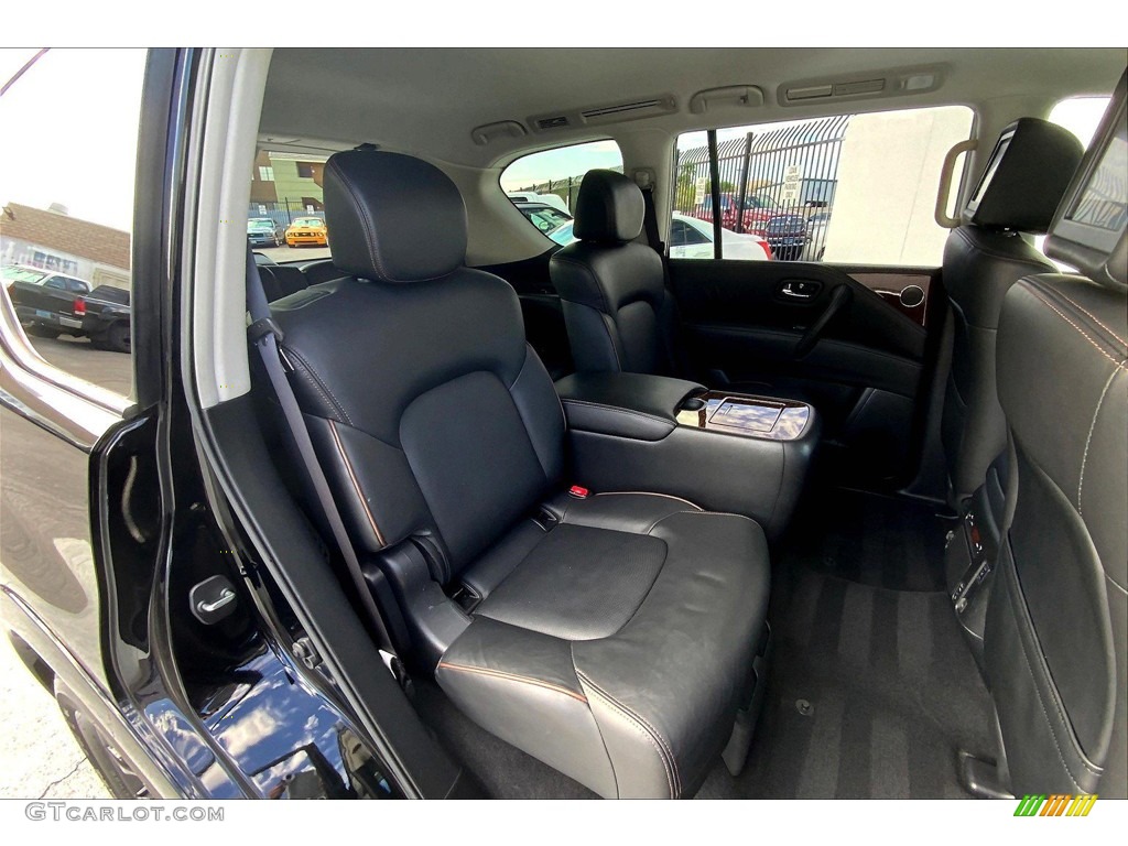 Charcoal Interior 2019 Nissan Armada Platinum 4x4 Photo #145158505