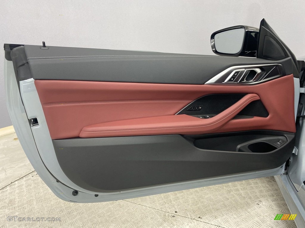 2023 4 Series 430i Convertible - Brooklyn Gray Metallic / Tacora Red photo #10