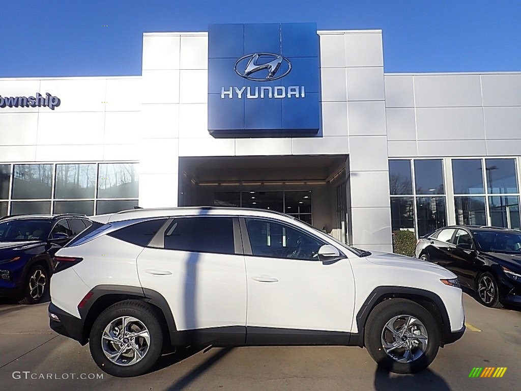 2023 Tucson SEL AWD - Serenity White / Black photo #1