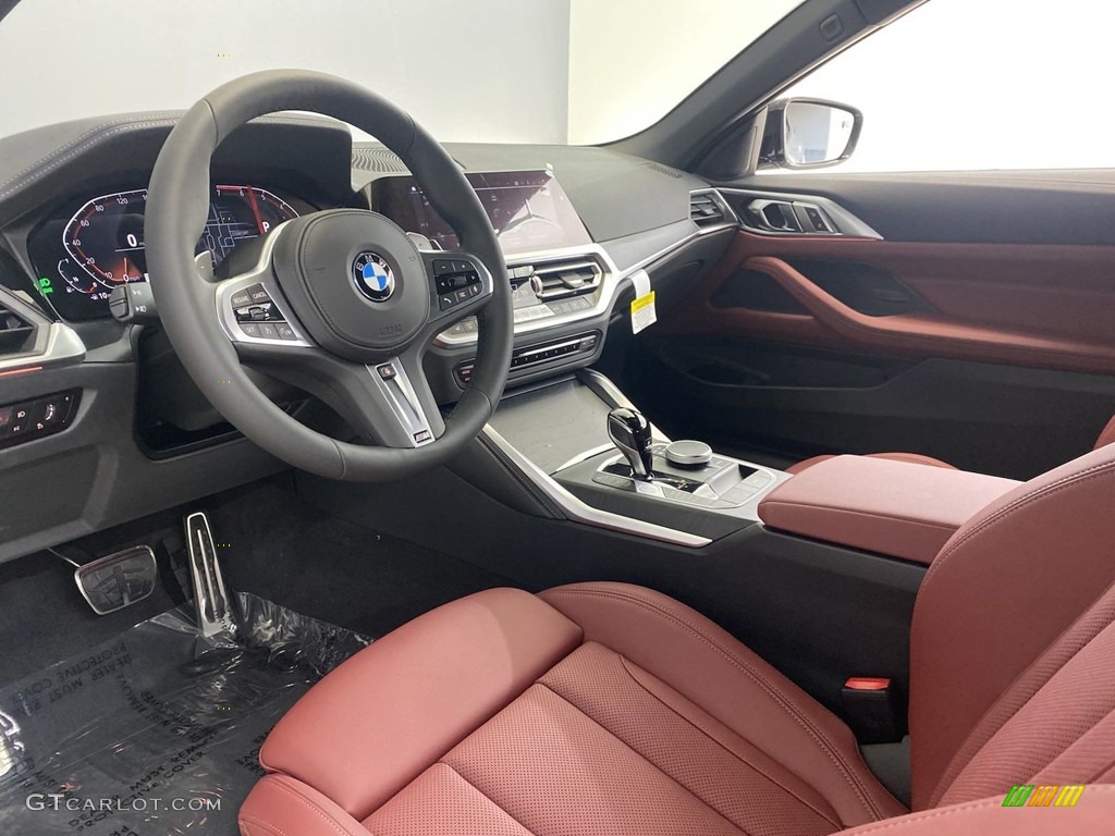 2023 4 Series 430i Convertible - Brooklyn Gray Metallic / Tacora Red photo #12