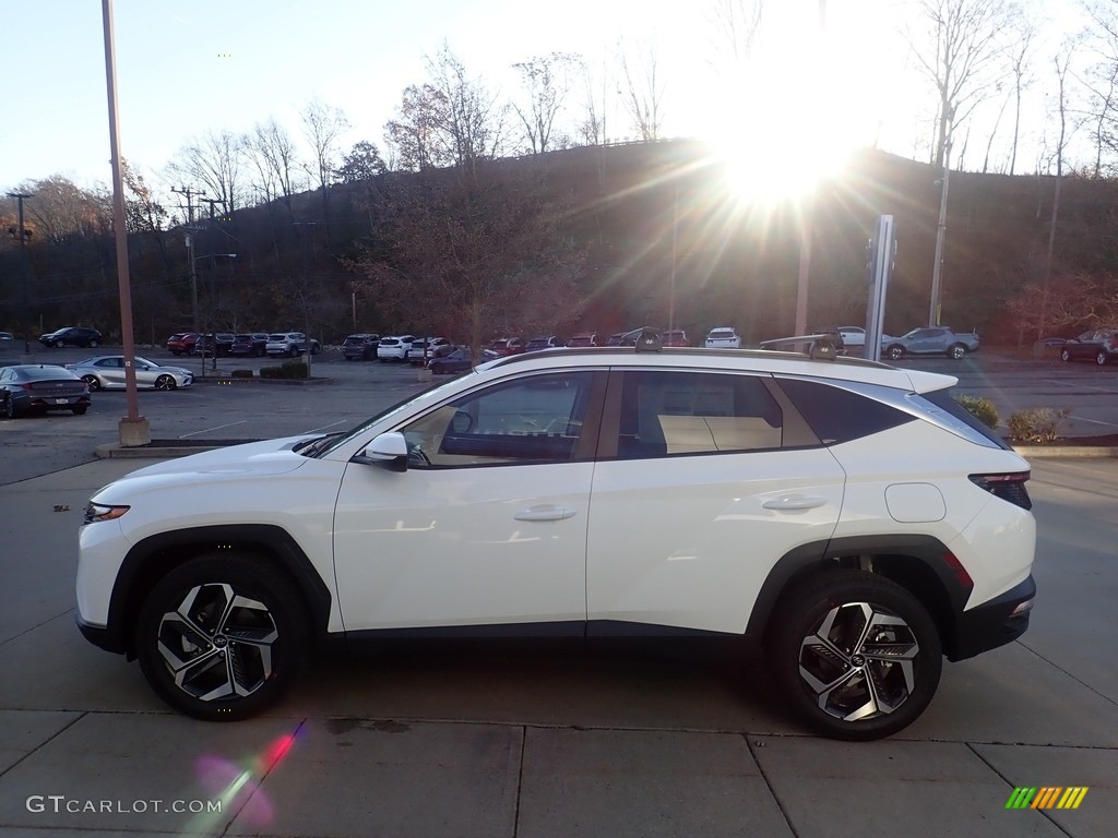 Serenity White 2023 Hyundai Tucson SEL AWD Exterior Photo #145159477