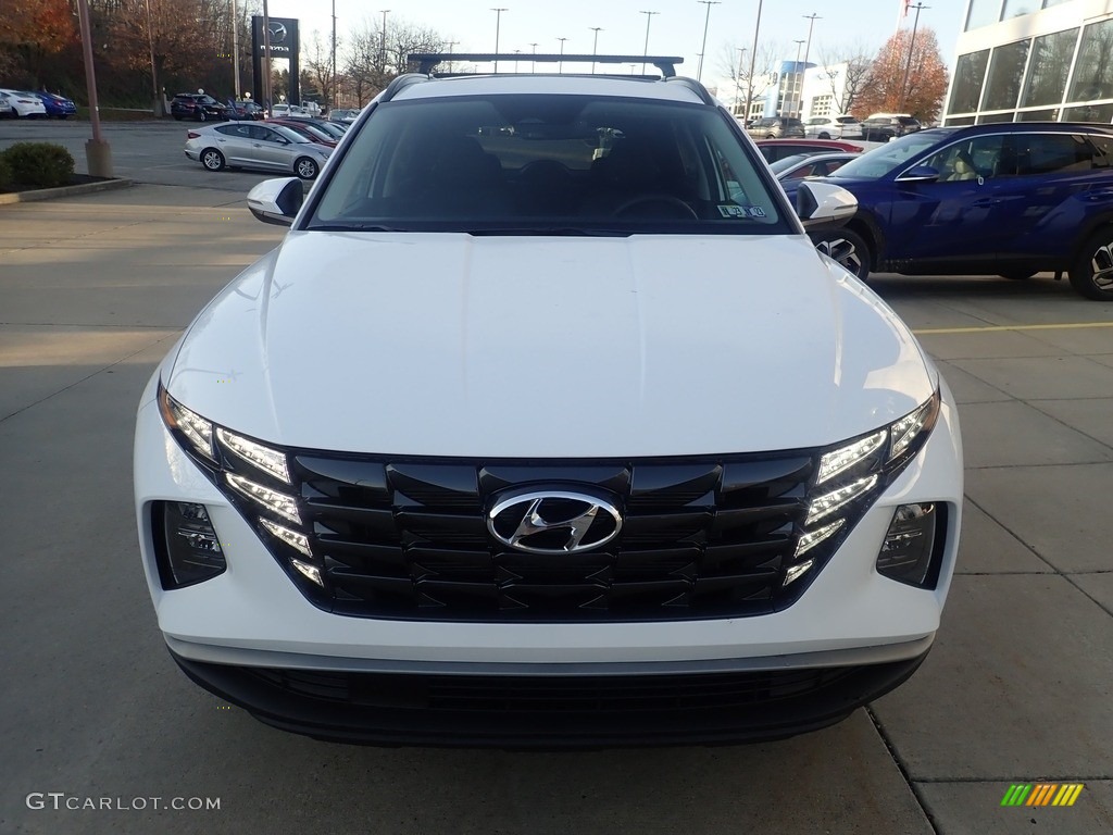 2023 Tucson SEL AWD - Serenity White / Black photo #8