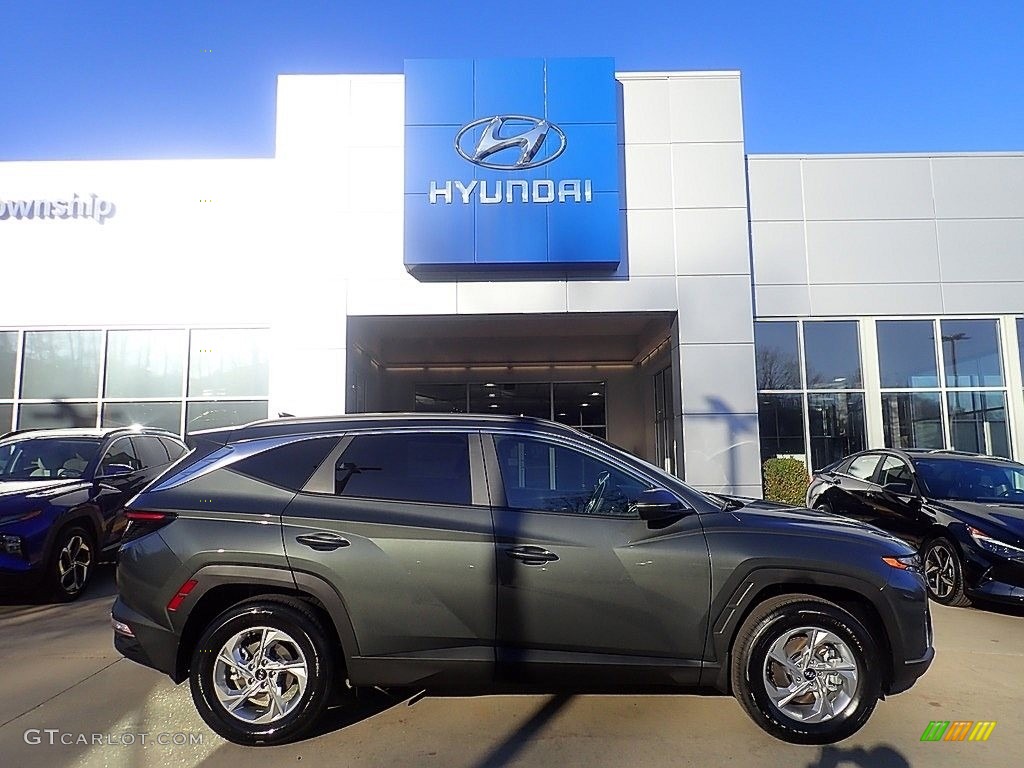 Amazon Gray Hyundai Tucson