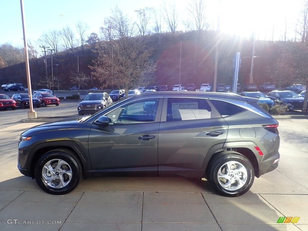 Amazon Gray 2023 Hyundai Tucson SEL AWD Exterior Photo #145160311