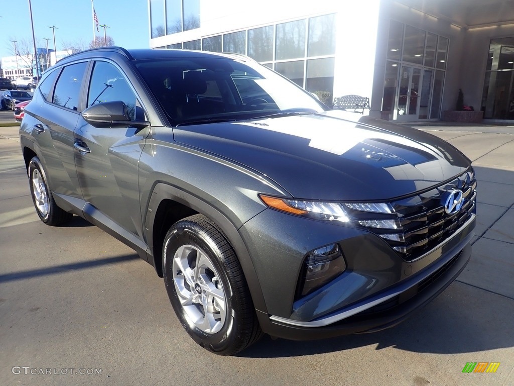 Amazon Gray 2023 Hyundai Tucson SEL AWD Exterior Photo #145160353