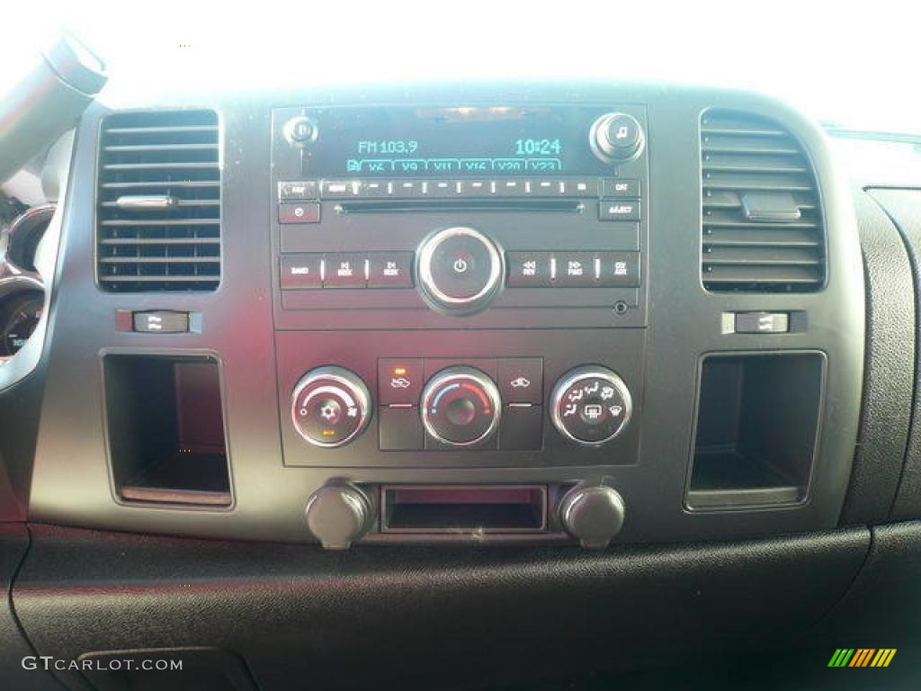 2008 Silverado 1500 LT Regular Cab - Black / Ebony photo #17