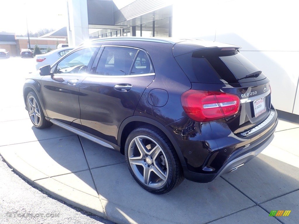 2015 GLA 250 4Matic - Northern Lights Violet Metallic / Black photo #3