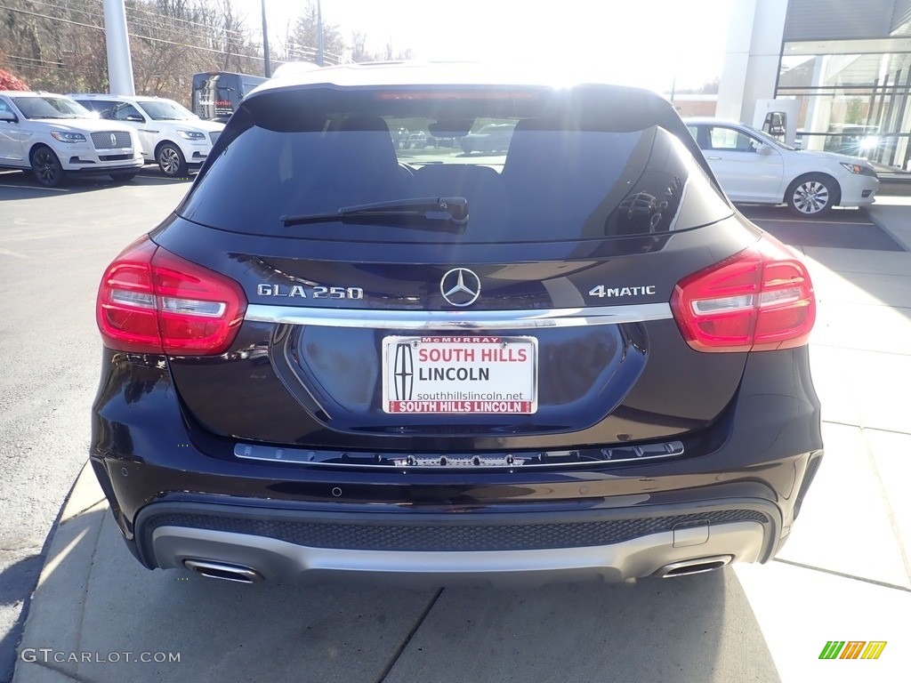 2015 GLA 250 4Matic - Northern Lights Violet Metallic / Black photo #4