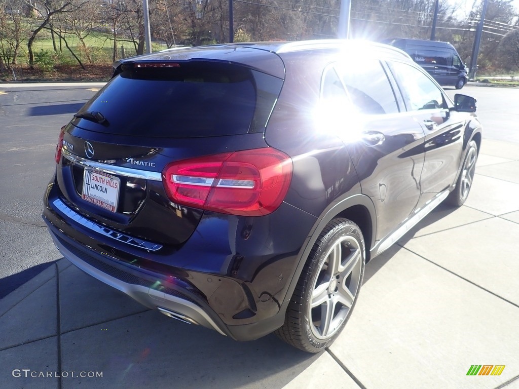 2015 GLA 250 4Matic - Northern Lights Violet Metallic / Black photo #6