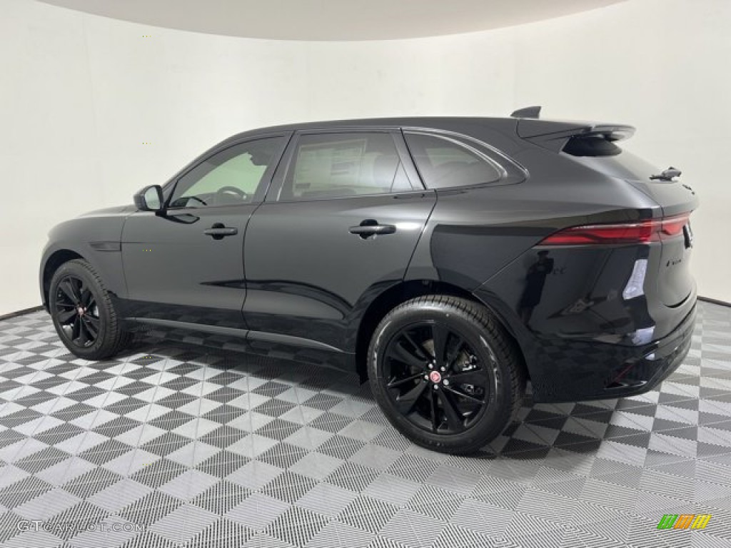 2023 F-PACE P250 S - Santorini Black / Caraway/Ebony photo #6