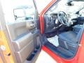 Jet Black 2023 Chevrolet Silverado 2500HD Custom Crew Cab 4x4 Interior Color