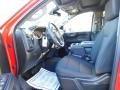 Jet Black Front Seat Photo for 2023 Chevrolet Silverado 2500HD #145161603