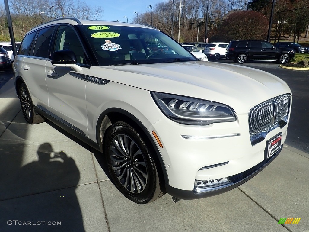 Ceramic Pearl 2020 Lincoln Aviator Reserve AWD Exterior Photo #145161616