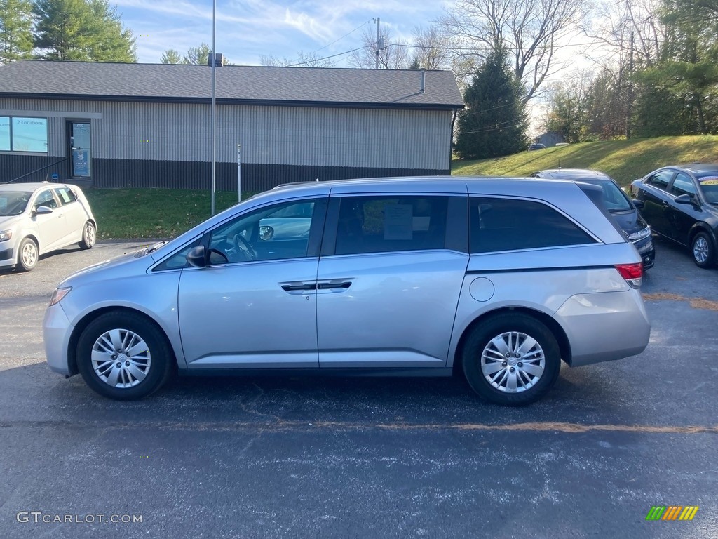 2015 Odyssey LX - Alabaster Silver Metallic / Gray photo #1
