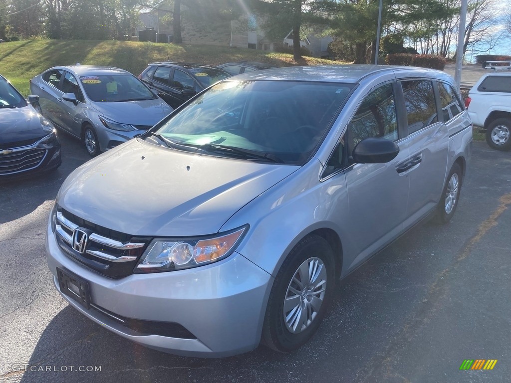 2015 Odyssey LX - Alabaster Silver Metallic / Gray photo #2