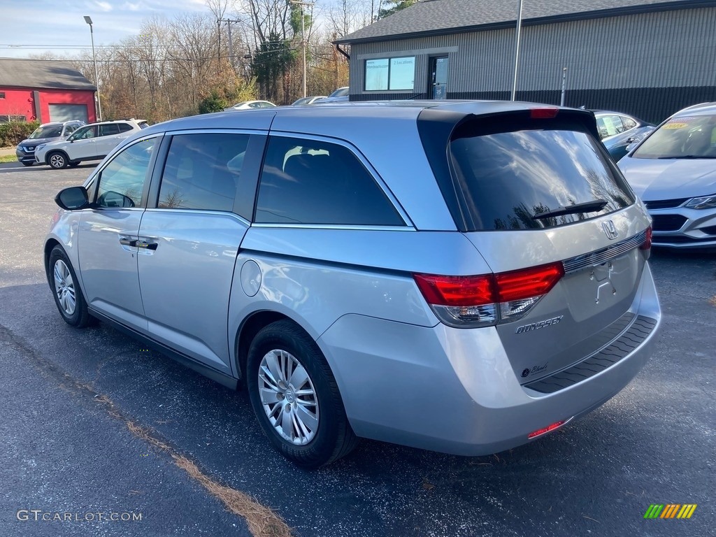 2015 Odyssey LX - Alabaster Silver Metallic / Gray photo #3