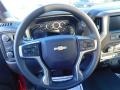 Jet Black Steering Wheel Photo for 2023 Chevrolet Silverado 2500HD #145161664