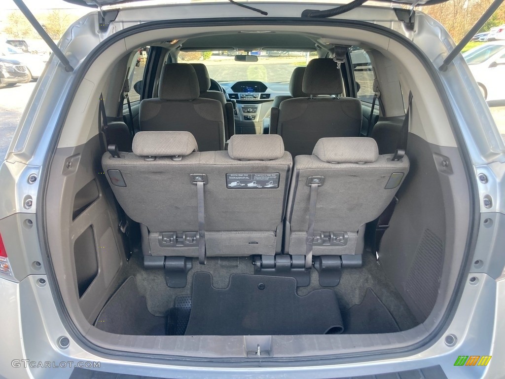 2015 Odyssey LX - Alabaster Silver Metallic / Gray photo #5