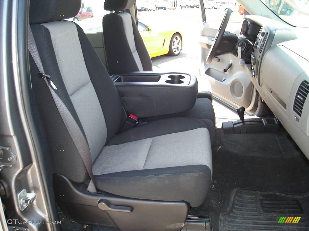 2008 Silverado 1500 Work Truck Crew Cab 4x4 - Graystone Metallic / Dark Titanium photo #16