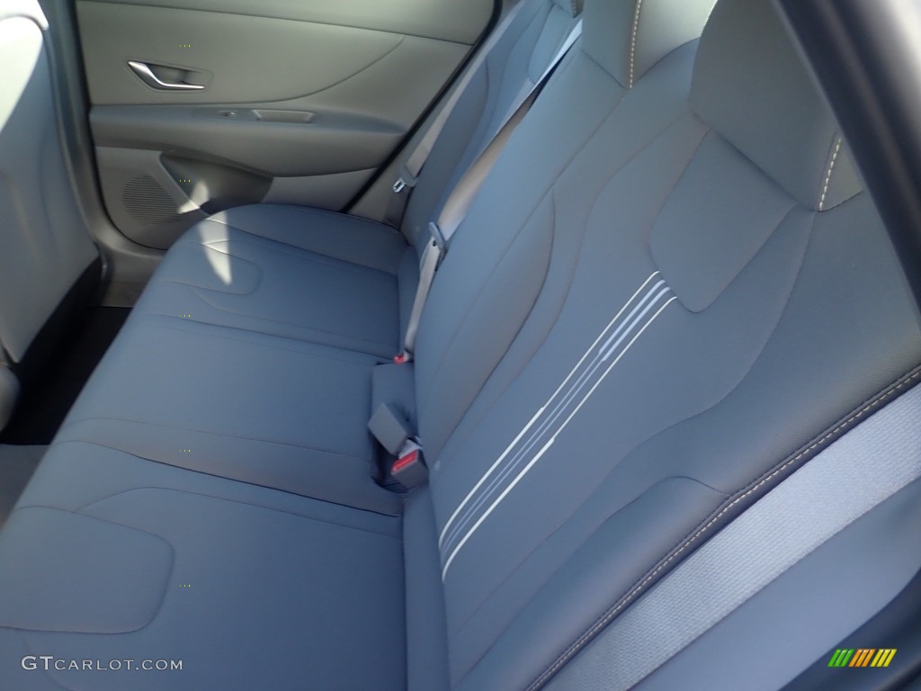 2023 Elantra Blue Hybrid - Fluid Metal / Medium Gray photo #12