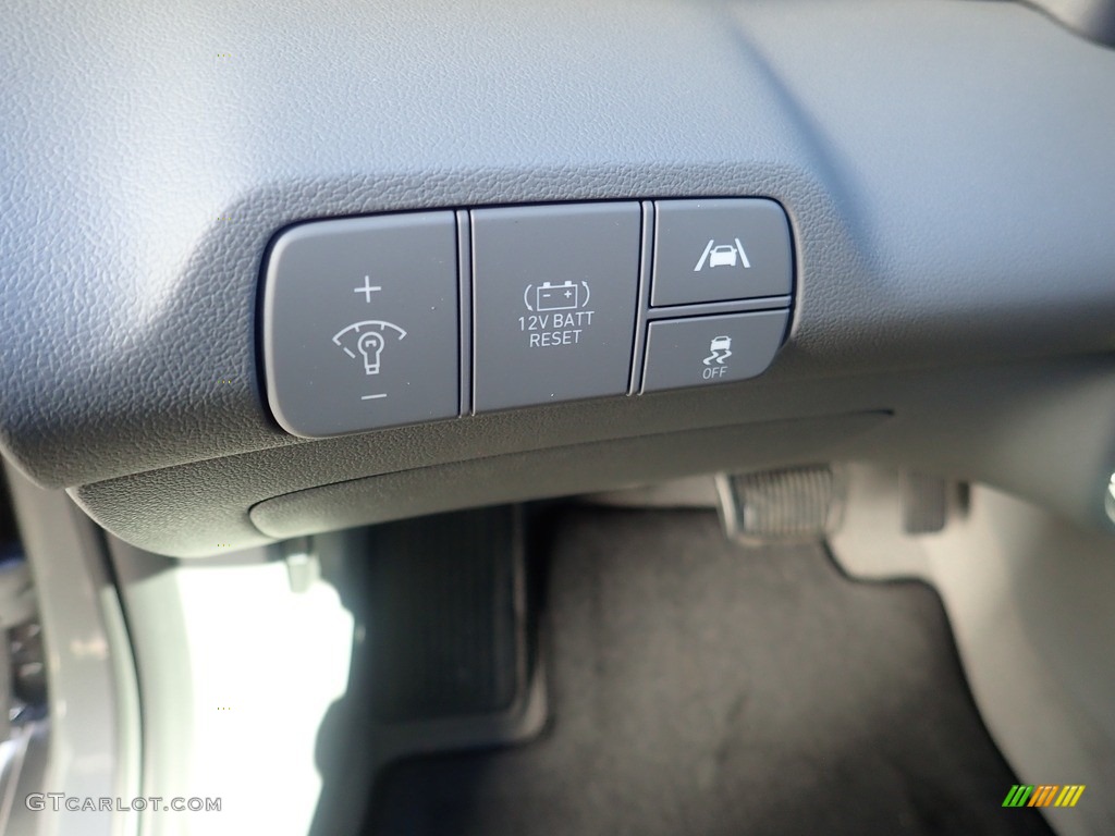 2023 Elantra Blue Hybrid - Fluid Metal / Medium Gray photo #15