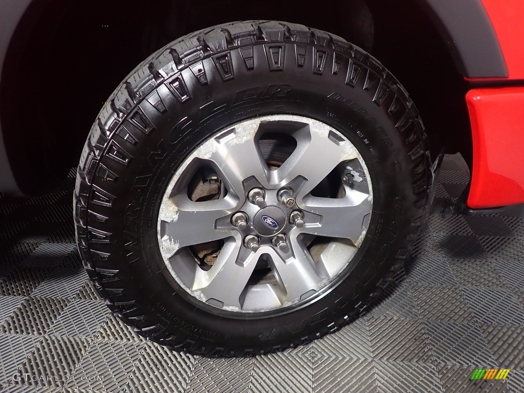 2011 F150 FX4 SuperCab 4x4 - Race Red / Black photo #19