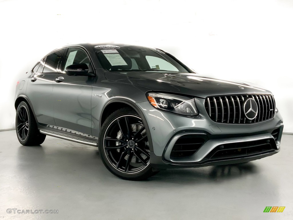 2019 GLC AMG 63 4Matic Coupe - Selenite Grey Metallic / Black photo #2