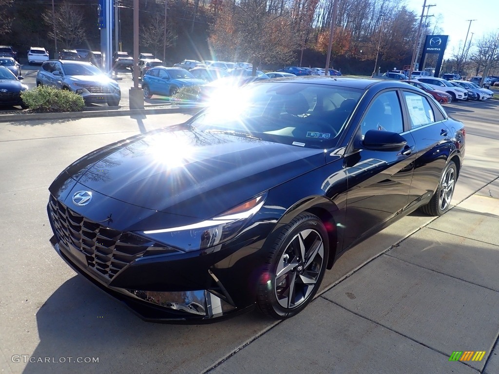 2023 Elantra Limited - Phantom Black / Black photo #6