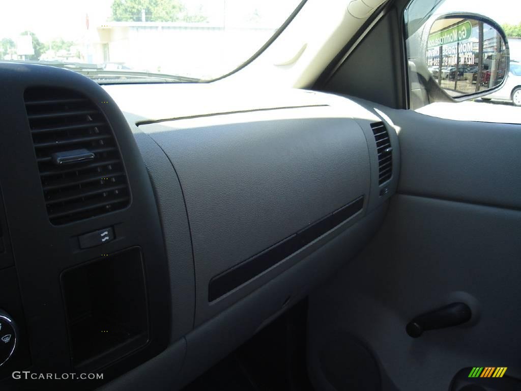 2008 Silverado 1500 Work Truck Crew Cab 4x4 - Graystone Metallic / Dark Titanium photo #29