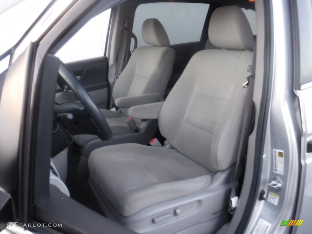 2012 Odyssey LX - Alabaster Silver Metallic / Gray photo #11