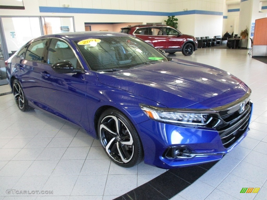 2021 Accord Sport - Still Night Pearl / Black photo #3