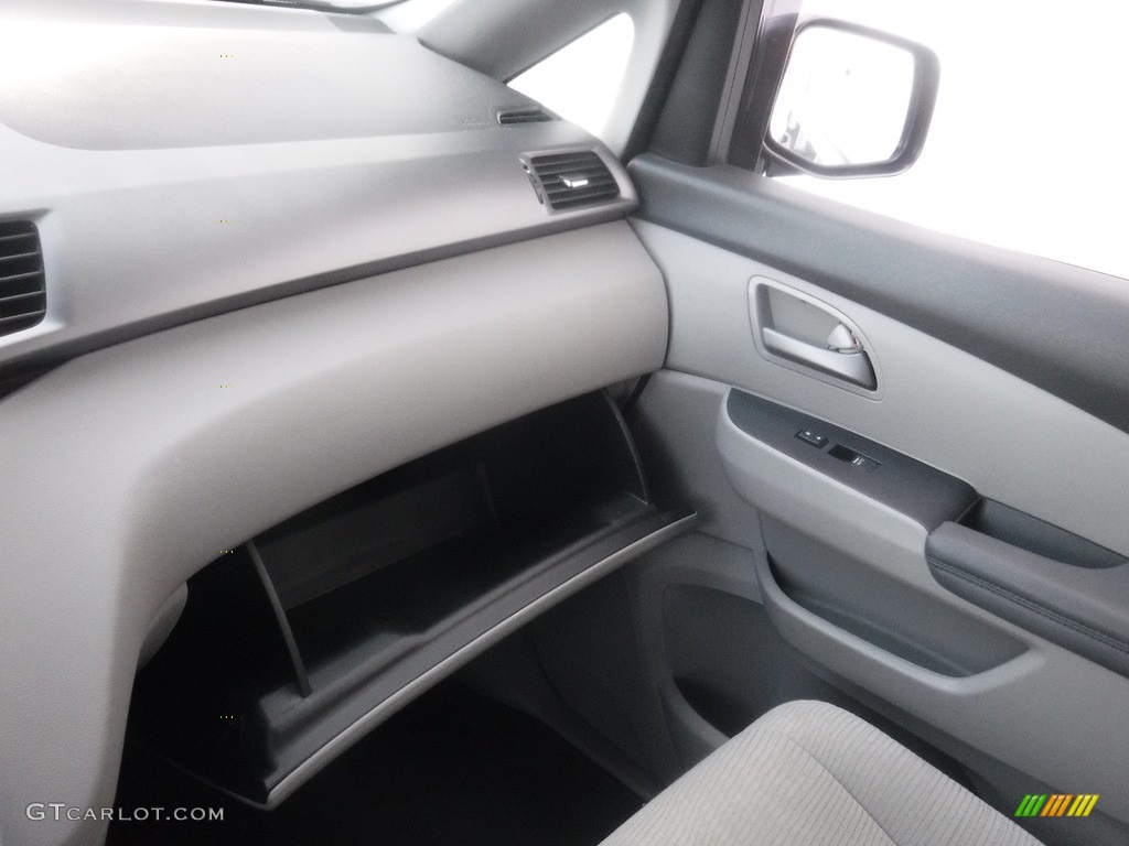 2012 Odyssey LX - Alabaster Silver Metallic / Gray photo #21